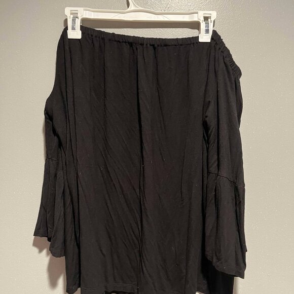 Green Envelope Blouse 1X - Picture 2 of 5